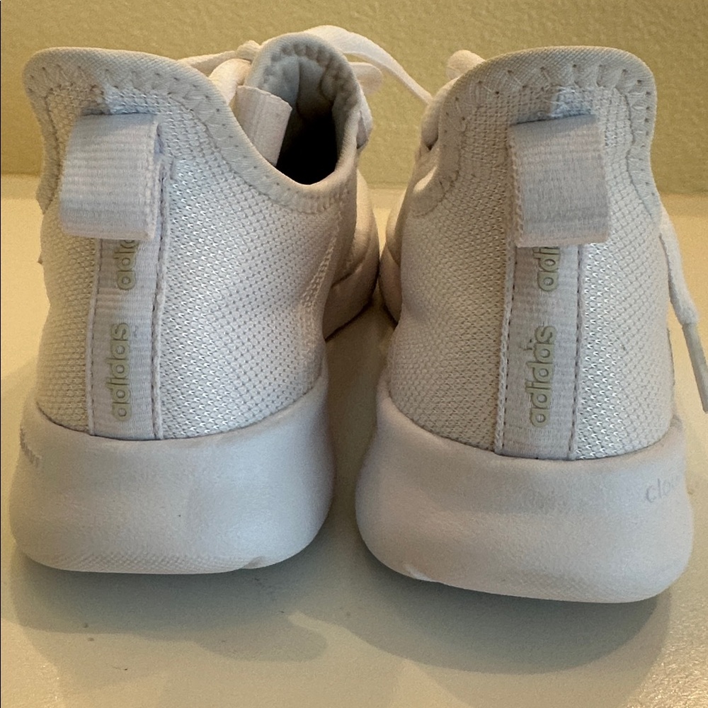 New Adidas White Cloudfoam Women’s Athletic Sneakers. Size 8.5. - Picture 4 of 8